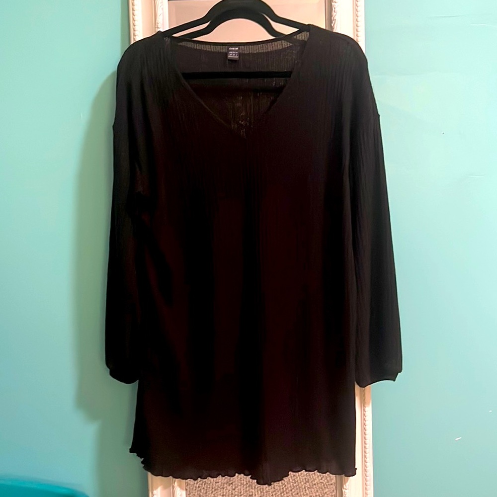 Black sweater dress